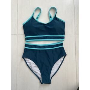 BMJL Swim Swimsuit Bikini Two Piece Colorblock Swimwear Beach